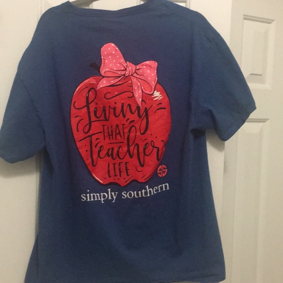 simply southern teachers life shirt